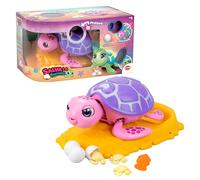 Bizak Salva La Tortuga Color Rosa, Mascota Interactiva para niños y niñas, Experiencia de unboxing, Limpia y cuida tu Animal Interactivo con reaccione y Sonidos, Juego de cuidados, (62008633-1)