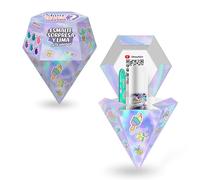 Bizak Shinetastic Shine & Go, Nail Polish, set de uñas infantil de diamante con juego de manicura para niñas y niños, esmalte coleccionable, pintauñas de 6 colores sorpresa, (35005062)