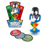 Bizak Sonómetro Silencio Extremo con forma de micrófono, 50 pruebas, 3 niveles, +6 años