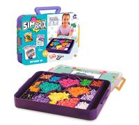 Bizak Simbrix Connect & Wow Estudio 3D, maletin de construccion con brix de 16 Colores, Plantillas y Conectores, Juguete para niños y niñas de más de 5 años (64008005)