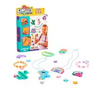 Bizak Simbrix Connect & Wow Pack joyería, Juego de construcción para Crear Joyas sin necesitar planchas, Agua o Pegamento, Juguete para niños y niñas de más de 5 años, (64008000)