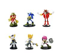 Bizak Sonic Prime Figura Articulada Pack 6 Figuras de 7,5 cm de Alto Surtido 2 (64116070-2)