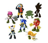 Bizak Sonic Prime Pack de 8 Figuras de 6,5 cm de Alto, en Caja Deluxe Que Incluye 2 Figuras Sorpresa exclusivas Surtido 1 (64112004-1)