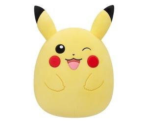 Bizak Squishmallow Guiño 35 cm, Peluche - Cojin Oficial de Pokemon Suave y de Calidad (63220042)