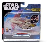 Bizak Star Wars Micro Galaxy Squadron, Nave Delta 78 Jedi Starfighter, Incluye 2 Figuras (62610014)