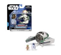Bizak Star Wars Nave 8 cm Jedi Starfighter de Yoda, e Incluye 2 Figuras (62610008)