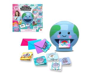 Bizak Sticker-Maker CREA Tus Tarjetas 3D, Divertida máquina para Crear Postales y Tarjetas de fleicitación únicas y Personalizadas, Regalo para niñas y niños de más de 6 años, (63332666)