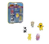 Bizak Stumble Guys Pack 5 Figuras de acción Set Pineapple Bear, Personajes para coleccionar, Licencia Oficial del Videojuego de derribos, Adultos Fans y niños o niñas +8 años (64112045-9)