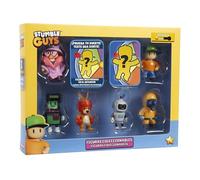 Bizak Stumble Guys Pack 8 Figuras de acción Boxing Roo + Mr Stumble, Personajes para coleccionar, Licencia Oficial del Videojuego de derribos, Adultos Fans y niños o niñas +8 años (64112072-5)