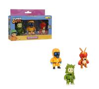 Bizak Stumble Guys Pack de 3 Figuras de acción 8 cm Set Boxing Roo, Varios Personajes para coleccionar, Licencia Oficial del Videojuego de derribos, Adultos Fans y niños o niñas +8 años (64113003-5)