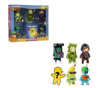 Bizak Stumble Guys Pack de 6 Figuras de acción Set 1, 2 para coleccionar, Licencia Oficial del Videojuego de derribos, Adultos Fans y niños o niñas +8 años (64113006)