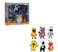 Bizak Stumble Guys Pack de 6 Figuras de acción Set 2, 2 para coleccionar, Licencia Oficial del Videojuego de derribos, Adultos Fans y niños o niñas +8 años (64113006)