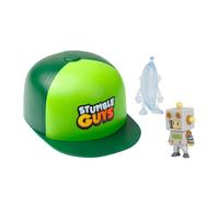 Bizak Stumble Guys Pack Gorra con 2 Figuras Sorpresa articuladas 5 cm de los Personajes, con Licencia Oficial del Videojuego de derribos, coleccionistas, Adultos Fans y niños o niñas (64112700)