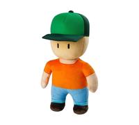 Bizak Stumble Guys Peluche de Mr. Stumble de 30 cm, juguete suave y blandito del videojuego de derribos, regalo para niños o adultos de cualquier edad, 4 personajes para coleccionar, (64117081)