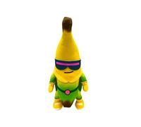 Bizak Stumble Guys Peluche Super Banana 20 cm, Juguete Suave y blandito del Videojuego de derribos, Regalo para niños o Adultos de Cualquier Edad (64117016-7)