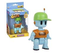 Bizak Stumble Guys Robot Guy de 11 cm, Figura de Acción articulada de colección Licencia Oficial del Videojuego de derribos, coleccionistas, Adultos Fans y niños o niñas +8 años (64116012-7)