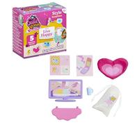 Bizak Suite Spaces Caja Decoración Live Happy, Mini DIY Coleccionable Accesorios Sorpresa, Incluye Pegatinas y libreta Collector, 12 Accesorios para coleccionar,4 Estilos, Desde 6 años (64554112-3)