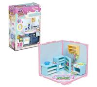 Bizak Suite Spaces Diseña tu Cocina, Set DIY Modular Personalizable con Muebles y Accesorios, Incluye 20 Accesorios y Papeles Decorativos, para niñas Desde 6 años (64554115)