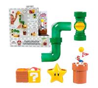Bizak Super Mario Set de Tuberías para el Baño, Juguete de Agua con tuberías conectables, Figura Mario Flotante y Accesorios interactivos, Juego baño para niños +2 años (30693857)