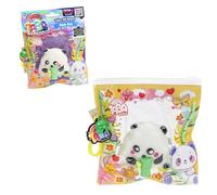 Bizak TABA World Squishy blanditos, Oso Panda, Juguetes con función, perfumado,Brilla en la Oscuridad,Accesorios y bolsita transportable,Cascabel y mosquetón,9 para coleccionar,+5 años (64525000-5)
