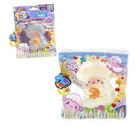 Bizak TABA World Squishy blanditos, Oveja, Juguetes con función, perfumado, Brilla en la Oscuridad, Accesorios y bolsita transportable, Cascabel y mosquetón, 9 para coleccionar, +5 años (64525000-8)