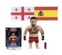 Ufc leyendas: maxi figura articulada + accesorios surtido - ilia topuria