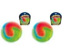 Bizak Wubble Brilla en la Oscuridad, Burbuja de Aire con la Que podrás Jugar como si fuese un balón, podrás lanzarla, golpearla y tirarte sobre Ella, lo resiste Todo, (62941875) (Paquete de 2)