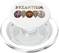 Bizancio Ejércitos de Constantinopla Escudos Bizantinos PopSockets PopGrip para MagSafe