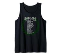 Bizantino Belisarius World Tour Medieval Roman History Camiseta sin Mangas