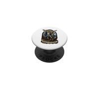Bizantino San Miguel Arcángel Sagrado Icono Arte PopSockets PopGrip Adhesivo