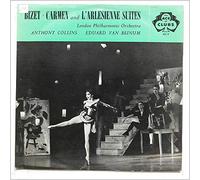Bizet - Anthony Collins & Eduard van Beinum Conducting London Philharmonic Orchestra, The - Carmen And L'Arlesienne Suites - Bizet* - Anthony Collins (2) And Eduard van Beinum Conducting London Philharmonic Orchestra, The LP
