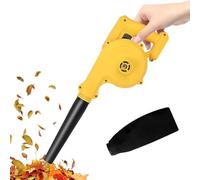 Bizhubmat Soplador para Hojas - Potente Aspirador Eléctrico,Soplador De Aire Inalámbrico Y Portátil | para Jardín, Hogar, Al Aire Libre, Patio, Detallado de Coches y Automóviles, Taller y Obra, Nieve