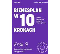 Biznesplan w 10 krokach: Krok 9: Jak możesz zarządzać twoją firmą?