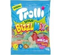 Bizzl Mix Sour - irresistible mezcla de gomitas que brindan una explosión de sabores picantes, perfecta para los amantes de las sensaciones dulces - Compatible con Trolli - 150g