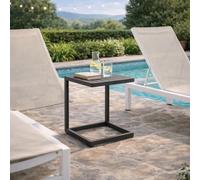 Mesita Konnor 40 x 40 cm Antracita Cx23 Bizzotto Cod.0662289