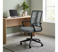 Silla de oficina C-Br Roman Gris Oscuro