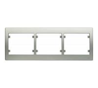 Bjc - 18003-ma marco 3 elementos horizontal iris aluminio Ref. 6531025161