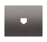 Bjc - 19782-an tapa toma telefono 6ctos iris-aura acero Ref. 6531030245