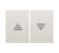 Bjc - 21765 grupo 2 teclas persiana coral blanco Ref. 6530510222