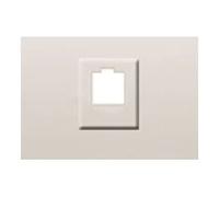Bjc - 21795 tapa toma telef. rj11 y conector rj45 coral blanco Ref. 6530510246