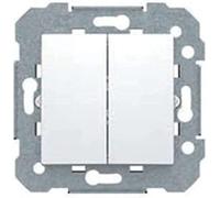 Bjc - 23509 interruptor doble viva blanco Ref. 6533010030