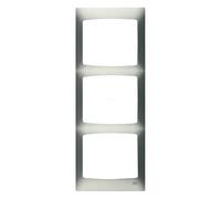 Bjc coral color - Placa 3 elementos vertical serie coral sin bastidor gris sombra