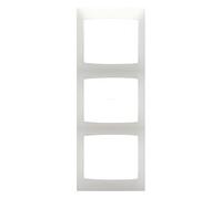 Bjc coral - Placa 3 elementos vertical serie coral sin bastidor blanco