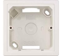 Bjc delta line-miro bl. - Caja superficie doble delta line blanco electrico