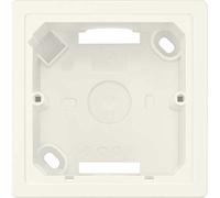 Bjc delta style color - Caja superficie doble 155x84x42,5 d.line platino metalizado