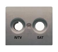 Bjc iris color - Tapa toma r/tv-sat serie iris/aura acero neptuno