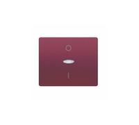 Bjc iris color - Tecla interruptor bipolar señalización serie iris rojo rubi
