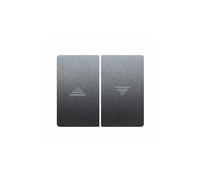Bjc iris color - Teclas pulsador interruptor persiana iris/aura negro antracita