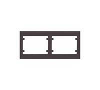 BJC Iris Marco de 2 Elem Horizontal Chocolate 18002 CH