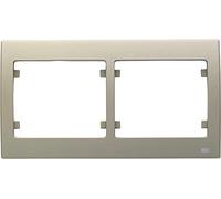 BJC Iris - Marco de 2 elementos horizontal, Beige Cemento ,18002-BC